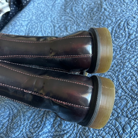 Doc Marten Flora Boots Size 7 Cherry Red - Picture 7 of 9